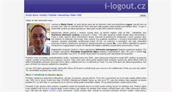 Desktop Screenshot of i-logout.cz
